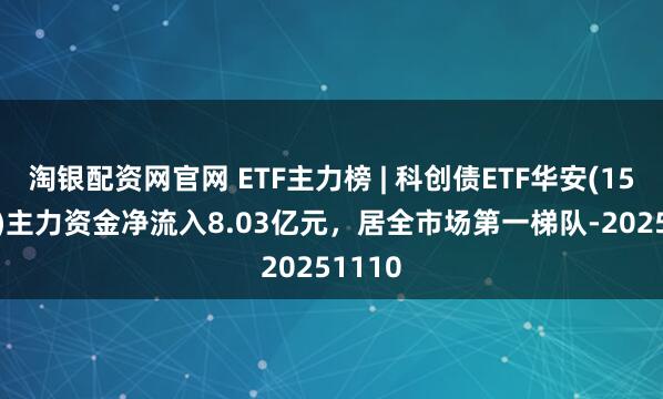 淘银配资网官网 ETF主力榜 | 科创债ETF华安(159115)主力资金净流入8.03亿元，居全市场第一梯队-20251110