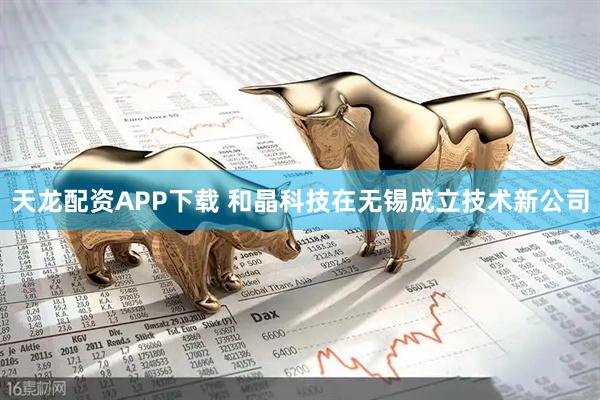 天龙配资APP下载 和晶科技在无锡成立技术新公司